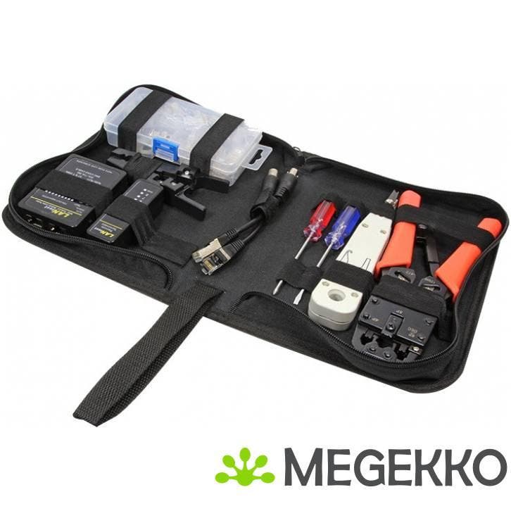 LogiLink WZ0030 Netwerkgereedschapset, Computers en Software, Pc- en Netwerkkabels, Nieuw, Verzenden