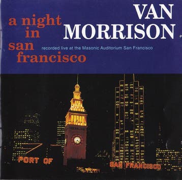 Van Morrison - A Night In San Francisco (2xCD, 1994), Ophalen of Verzenden, Gebruikt