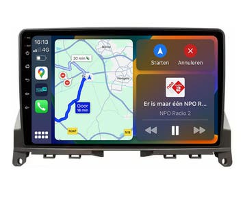 Android Navigatie Radio Mercedes C Klasse W204 S204 2006..., Nieuw