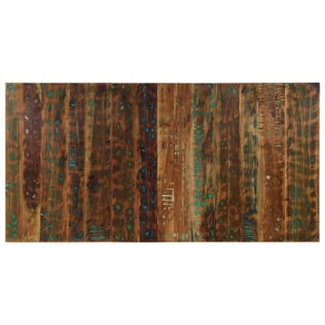 vidaXL Hoofdbord 160 cm massief gerecycled hout meerkleurig, Verzenden, Nieuw, Hout