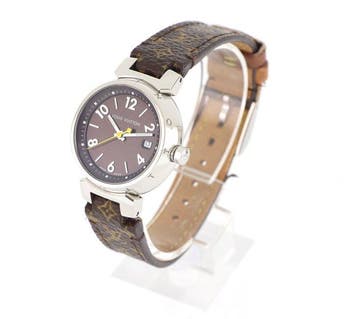 Louis Vuitton - Tambour Quartz Brown Dial - Zonder, Nieuw