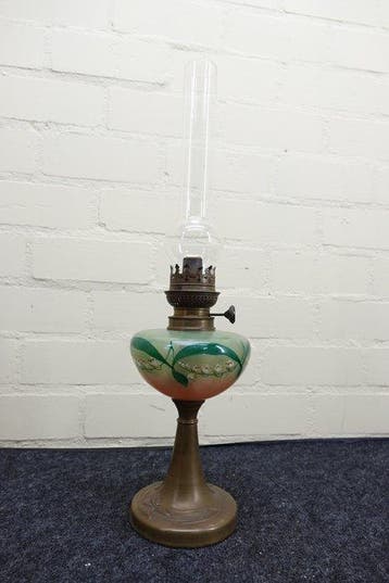 Staande lamp - Art Nouveau - petroleumlamp