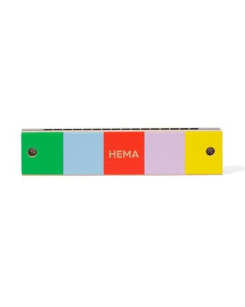 HEMA Mondharmonica hout 3x13x2.4, Verzenden, Nieuw