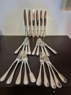 Christofle - Vork (25) - Verzilverd - Marly / Rubans