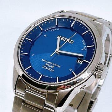 Seiko - Radio Wave Solar Titanium - Zonder minimumprijs -