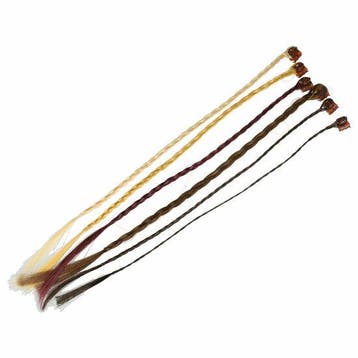 Haarspeld Haarklemmen 1cm – Imitatiehaar Vlechtjes – Blond, Nieuw