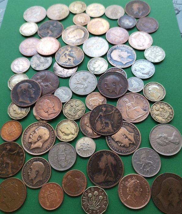 Wereld. Lot of 70 coins (Zonder minimumprijs), Postzegels en Munten, Munten | Europa | Niet-Euromunten