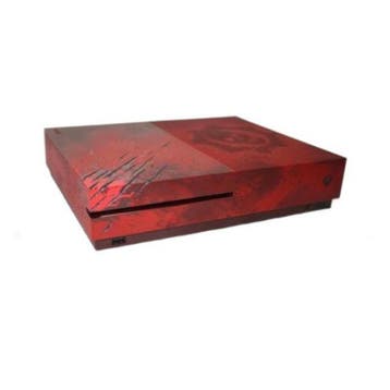 Xbox One S 2TB Gears of War 4 Crimson Omen Limited Edition, Ophalen of Verzenden, Zo goed als nieuw