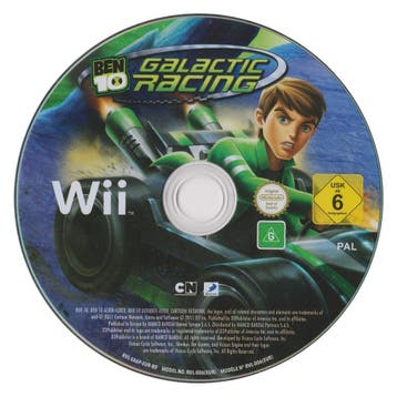 Wii Ben 10 Galactic Racing, Verzenden, Zo goed als nieuw