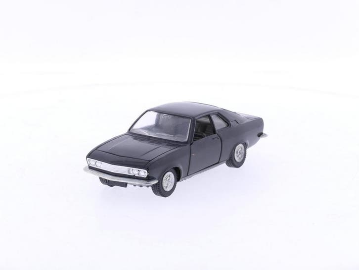 Schaal 1:43 Auto Pilen mod Nr.345 opel manta black #4296, Hobby en Vrije tijd, Modelauto's | 1:43, Gebruikt, Ophalen of Verzenden