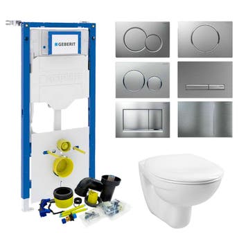 Geberit UP320 Toiletset Compleet | Inbouwreservoir | Basic, Ophalen of Verzenden, Nieuw, Overige typen