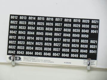 LGB Stickervel 027 (Toevoegingen, Locs en Wagons), Overige typen, Nieuw, Ophalen of Verzenden, LGB