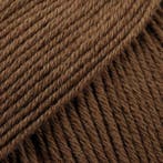 DROPS Safran Uni Colour - 68 koffie - Katoen Garen, Ophalen of Verzenden, Nieuw