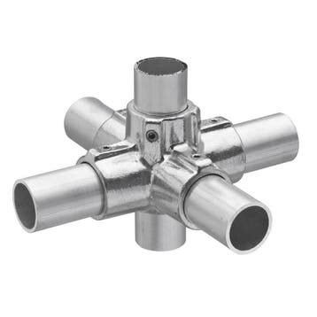 Buiskoppeling Kruisstuk 4-Weg  Ø 27 mm Aluminium, Verzenden, Nieuw
