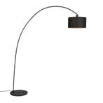 Moderne booglamp zwart met kap - Vinossa, Verzenden, Nieuw, Modern