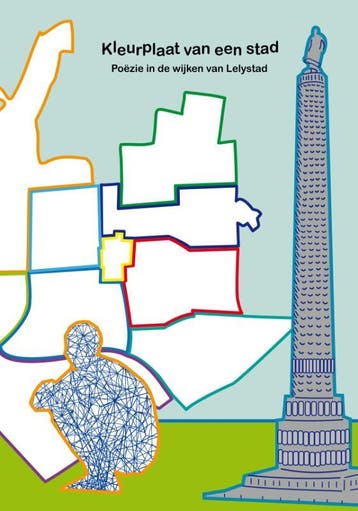 Kleurplaat Van Een Stad | Stadsdichtersgilde Lelystad, Boeken, Ophalen of Verzenden, Nieuw, Stadsdichtersgilde Lelystad