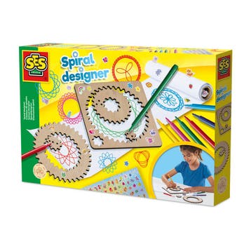 SES Creative - 14788 - Houten Spiraalontwerper - Creatiev..., Verzenden, Nieuw, Knutselen