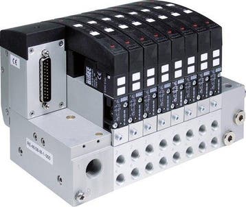 14x Pneumatisch Ventiel Terminal 24V DC 3-8bar/42-112psi, Verzenden, Nieuw