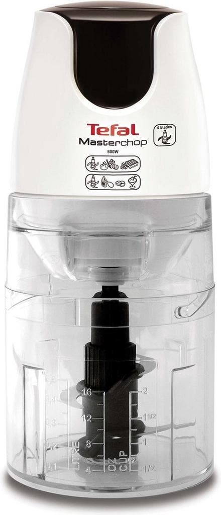 Foodprocessor rvs 500ml retourdeal 34% korting, Witgoed en Apparatuur, Keukenmixers, Minder dan 1 liter, Vaatwasserbestendig, Nieuw
