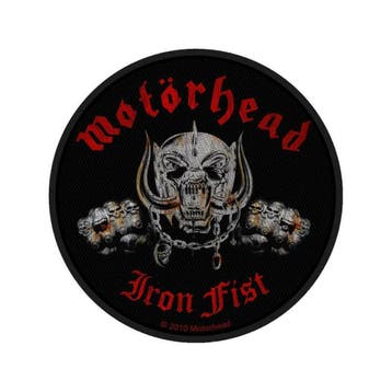 Motörhead Iron Fist patch officiële merchandise, Ophalen of Verzenden, Nieuw, Kleding