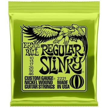 Ernie Ball 2221 Regular Slinky elektrische gitaarsnaren, Ophalen of Verzenden, Nieuw