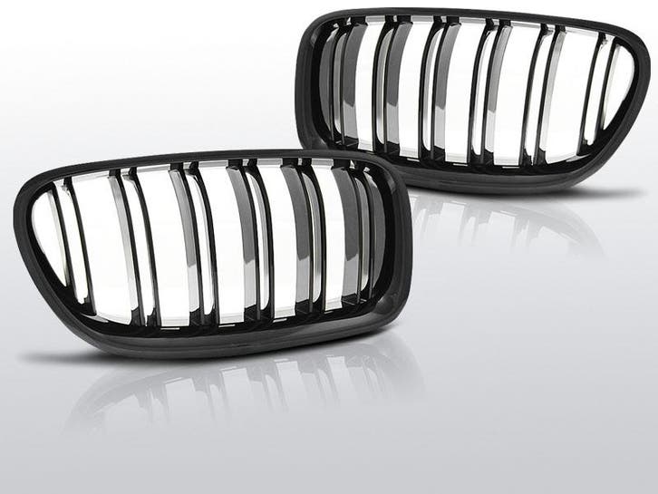 Grillen set | Nieren| BMW 5-Serie F10 11 2010- | zwart glanz, Auto-onderdelen, Carrosserie en Plaatwerk, Nieuw, BMW, Verzenden
