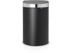 Brabantia Touch Bin - Prullenbak - 40 liter - Soft-touch, Verzenden, Zo goed als nieuw