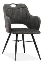 Eetkamerstoel Jewel - eetkamerstoelen - Grijs, Nieuw, Grijs, Overige materialen