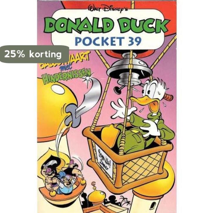 39 - Donald Duck - Ballonvaart met hindernissen Disney, Boeken, Overige Boeken, Gelezen, Verzenden