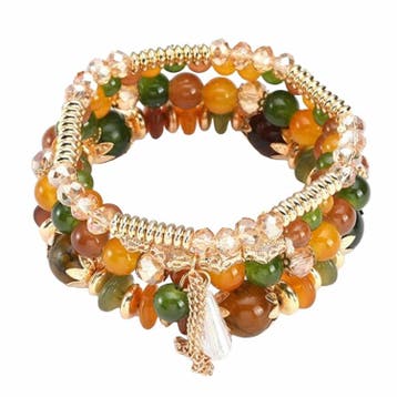 Fako Bijoux - Armband Set - Boho - Bohemian - Obelisk -, Verzenden, Nieuw