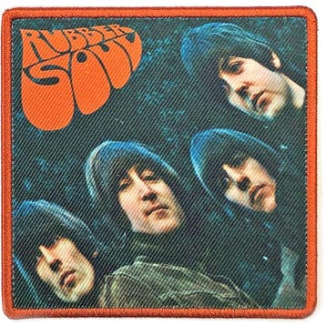 The Beatles - Rubber Soul Oranje patch officiële merchandise, Ophalen of Verzenden, Nieuw, Kleding