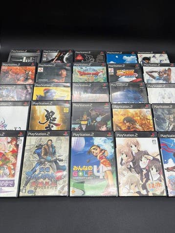 Sony - Playstation 2 (PS2) - 25 Japanese PS2 Games -, Nieuw