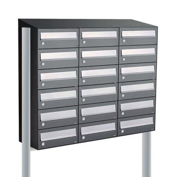 Brievenbusunit Hive set vrijstaand 3-breed, 6-hoog -, Verzenden, Nieuw