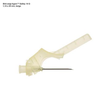 Terumo Agani Veiligheidsnaald 19G 1,1 x 25 mm Ivoor | 100, Verzenden, Nieuw