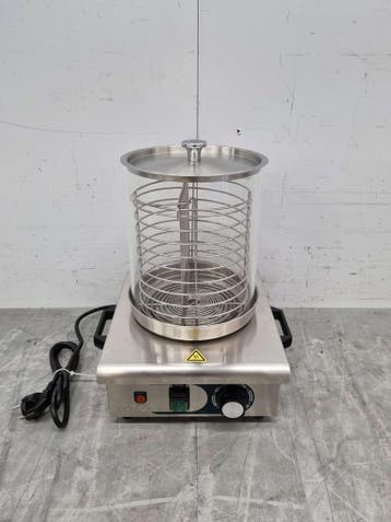 RVS Hotdogkoker Hotdogwarmer Hotdog 230V Horeca, Zakelijke goederen, Horeca | Keukenapparatuur, Ophalen of Verzenden, Gebruikt