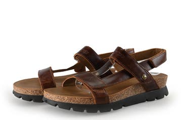 Panama Jack Sandalen in maat 40 Bruin, Kleding | Dames, Bruin, Verzenden, Sandalen of Muiltjes, Zo goed als nieuw