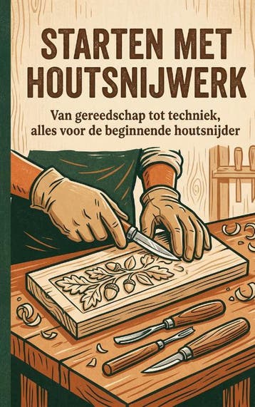 Starten Met Houtsnijwerk |  | Nieuw, Boeken, Ophalen of Verzenden, Nieuw