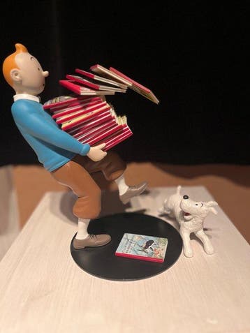Moulinsart - Beeld, Beeld Moulinsart 46964 – Kuifje met, Nieuw
