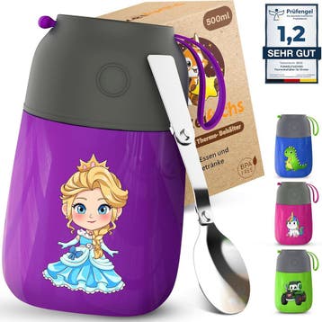 2dekans | Funkelfuchs® thermosbeker voor kindervoeding -, Ophalen of Verzenden, Zo goed als nieuw