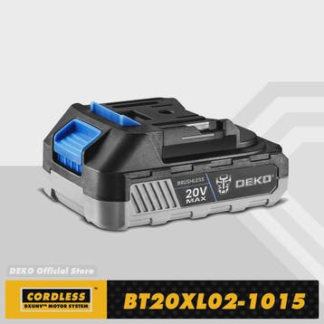 DEKO 20V Accu 1500mAh Li-ion - Snel Laden & Veilig voor Elek, Verzenden, Nieuw