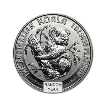 1 troy ounce platina Koala munt, Postzegels en Munten, Verzenden