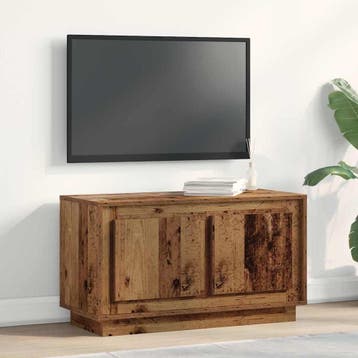 vidaXL TV-kast 80 x 35 x 45 cm Oud hout Bewerkt hout, Huis en Inrichting, Minder dan 50 cm, Verzenden, Nieuw, Minder dan 100 cm