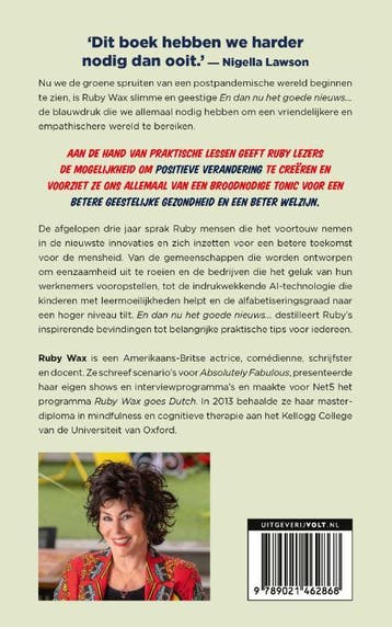 En dan nu het goede nieuws… 9789021462868 Ruby Wax, Boeken, Verzenden, Zo goed als nieuw, Ruby Wax