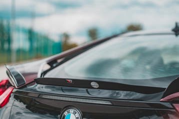 Maxton Design Central Cap Zwart Spoiler BMW I8 B3693, Nieuw, Achter, BMW