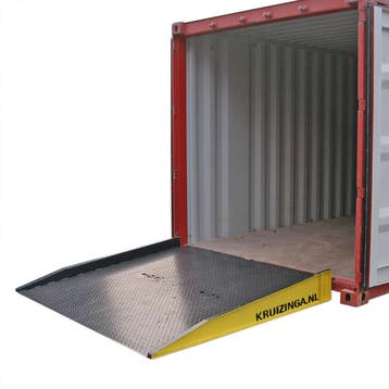 Oprijplaten oprijplaat container zware uitvoering, Ophalen of Verzenden
