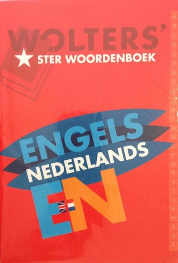 Wolters ster woordenboek Engels-Nederlands / Wolters ster, Boeken, Woordenboeken, Verzenden, Zo goed als nieuw