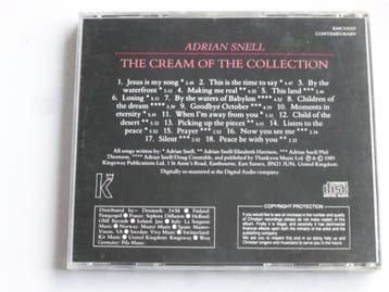 Adrian Snell - The Cream of the Collection 1975 - 1981, Ophalen of Verzenden, Zo goed als nieuw