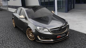 Front Splitter OPEL INSIGNIA MK1 FACELIFT MODEL, Verzenden