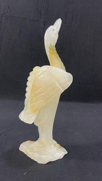 Himalayan Onyx Marble Heron Decorative Art - Table -
