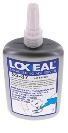 Loxeal 55-37 Rood 250 ml Schroefdraad Afdichting, Verzenden, Nieuw